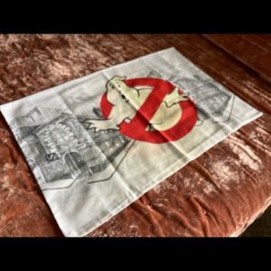 Vintage 80s 1984 1986 Ghostbusters Movie Pillow Case Glows in the Dark